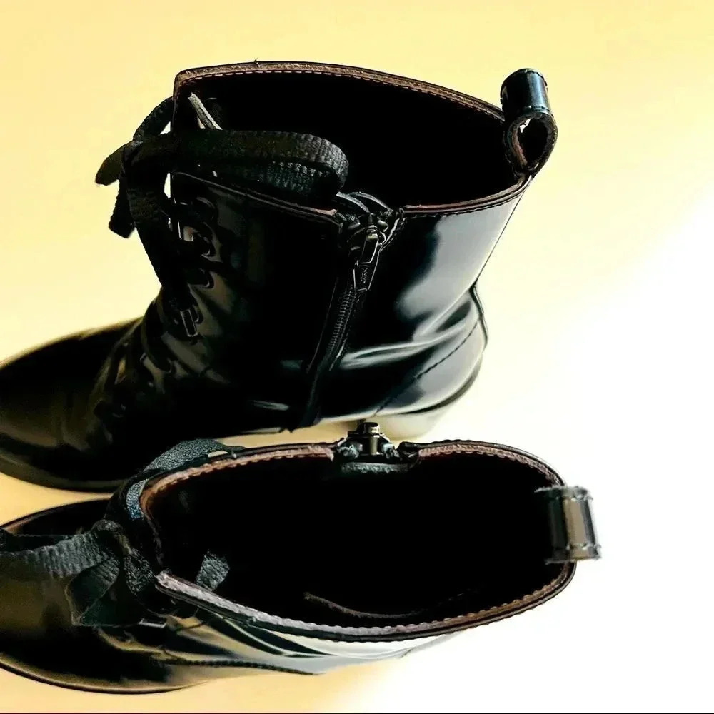 AGL Leather Heeled Boots - Picture 6 of 10